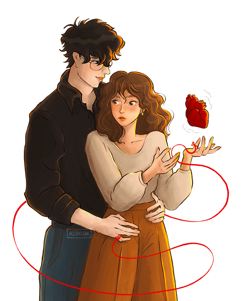 Vir and Nori, MCs from A Lab Rat's Guide to Fated Love by Aridam S. Dojie Original Characters: A Lab Rat's Guide to Fated Love by Aridam S. Dojie